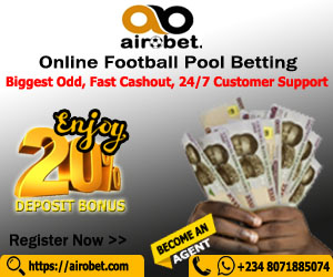 Airobet Pool Betting Advert