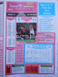 Week 51 Soccer X Research Page 1