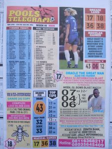 Pools Telegraph 2026 Page 1