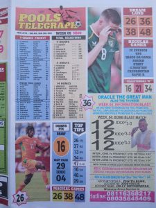 Week 5 Pools Telegraph 2026 Page 1
