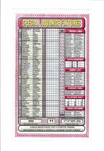 Week 11 Special Advance Fixtures 2026 - Front Page