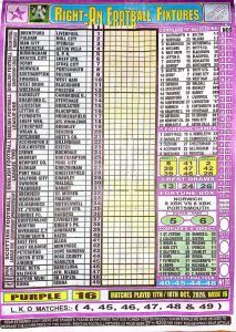 Week 16 Right On Fixtures 2026 - Page 1