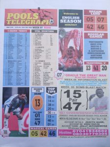Week 7 Pools Telegraph 2026 Page 1